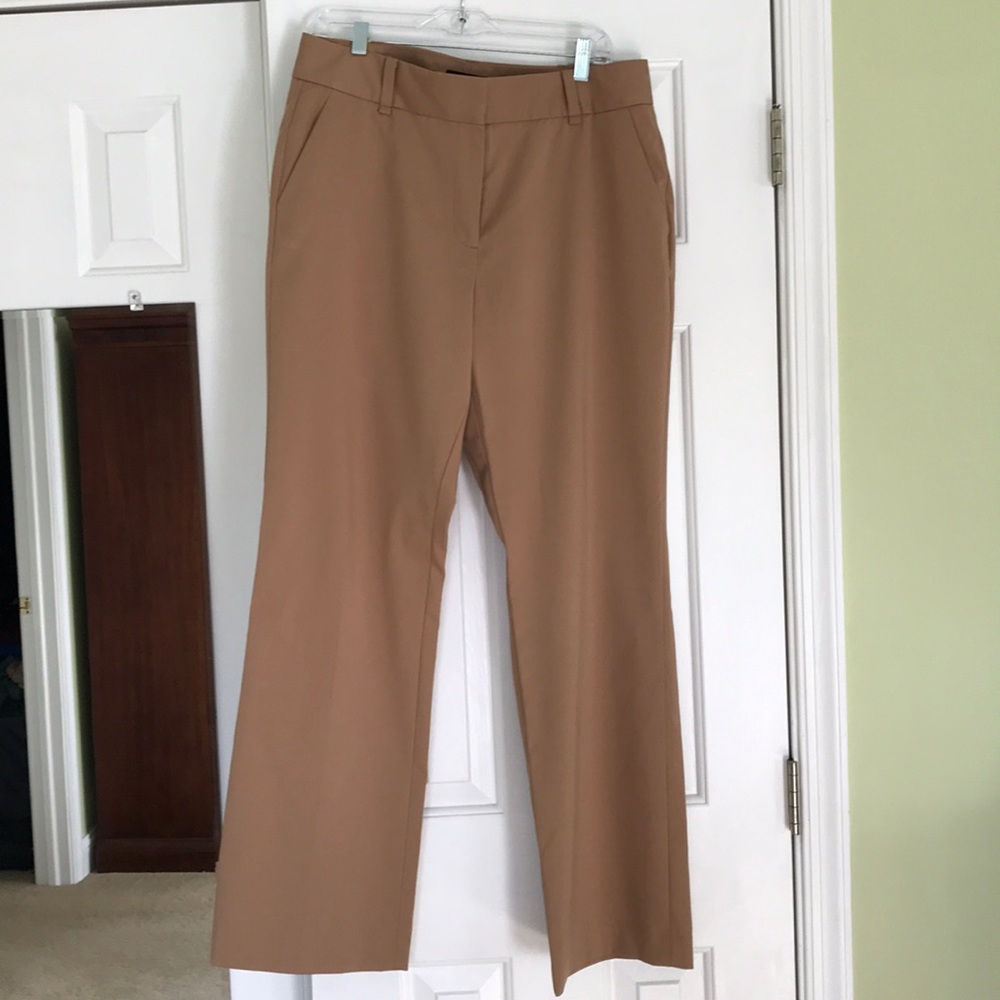 Talbots Heritage Tan Slacks,Sz-12.With Tags